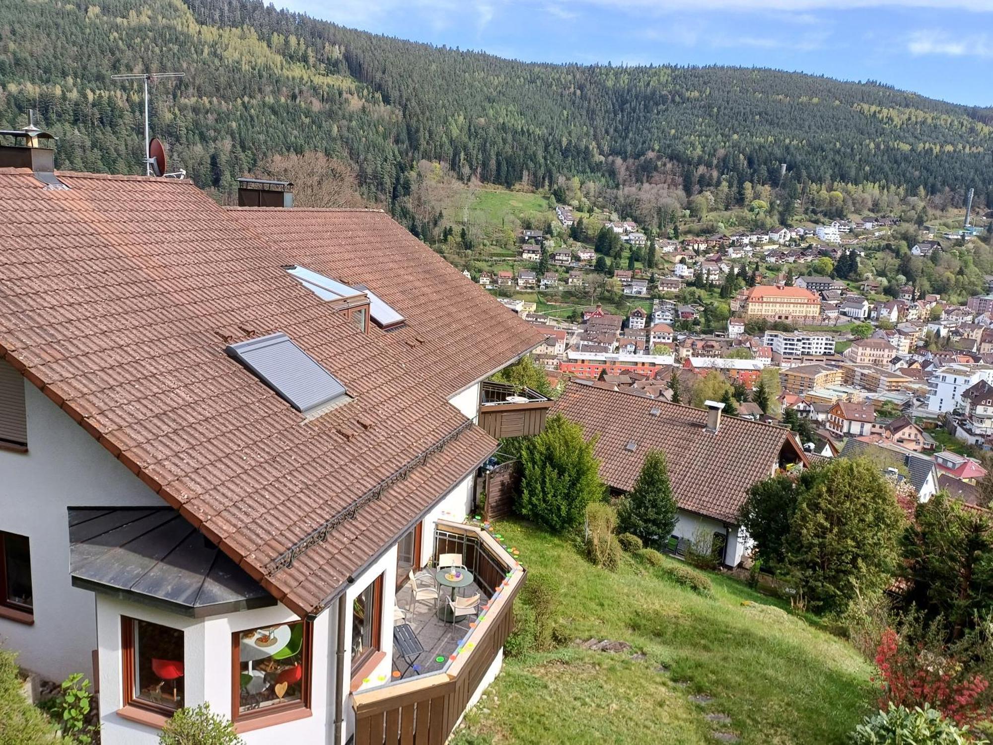 Ferienwohnung Panoramablick 바드윌드바드 외부 사진