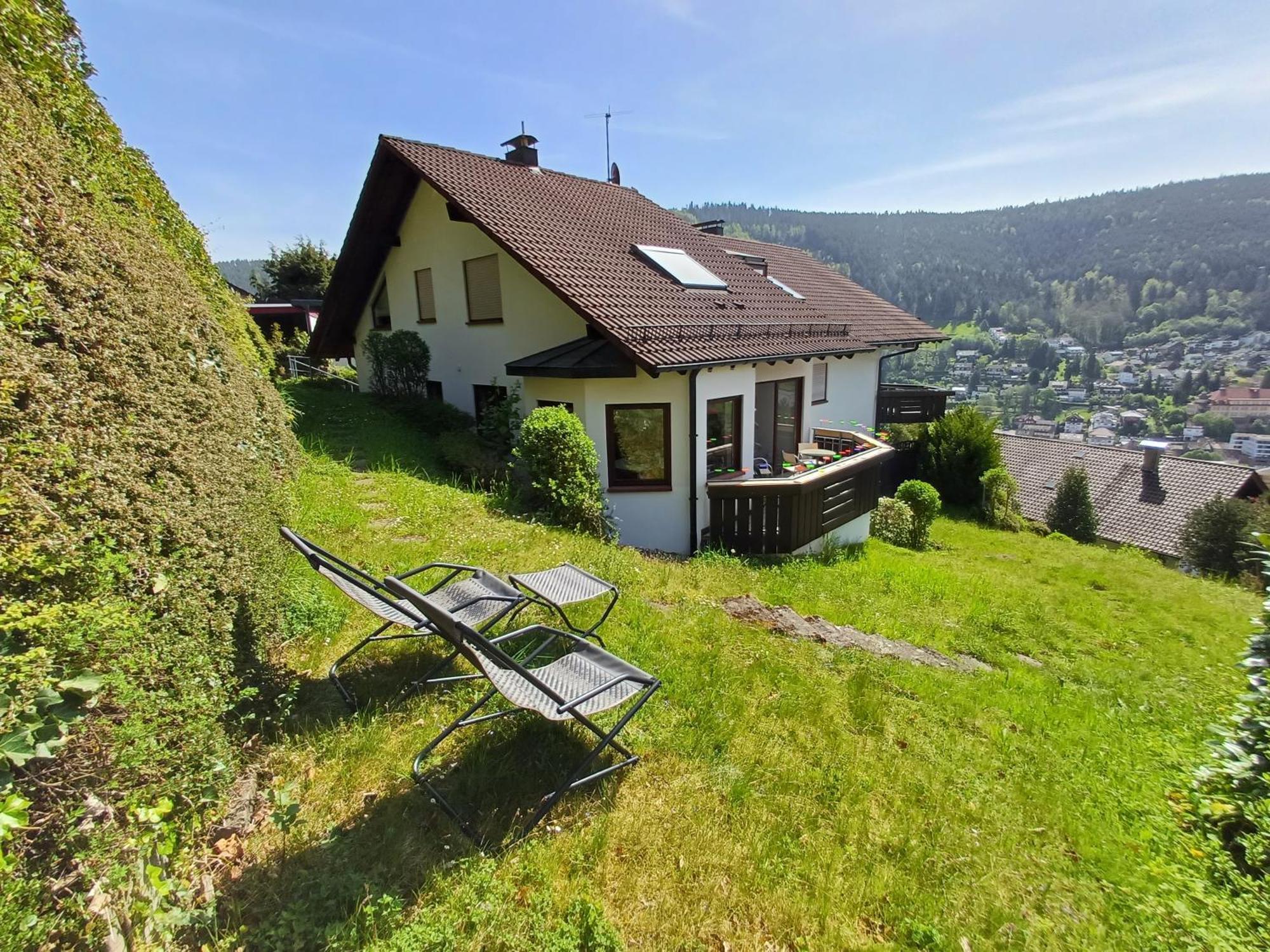 Ferienwohnung Panoramablick 바드윌드바드 외부 사진